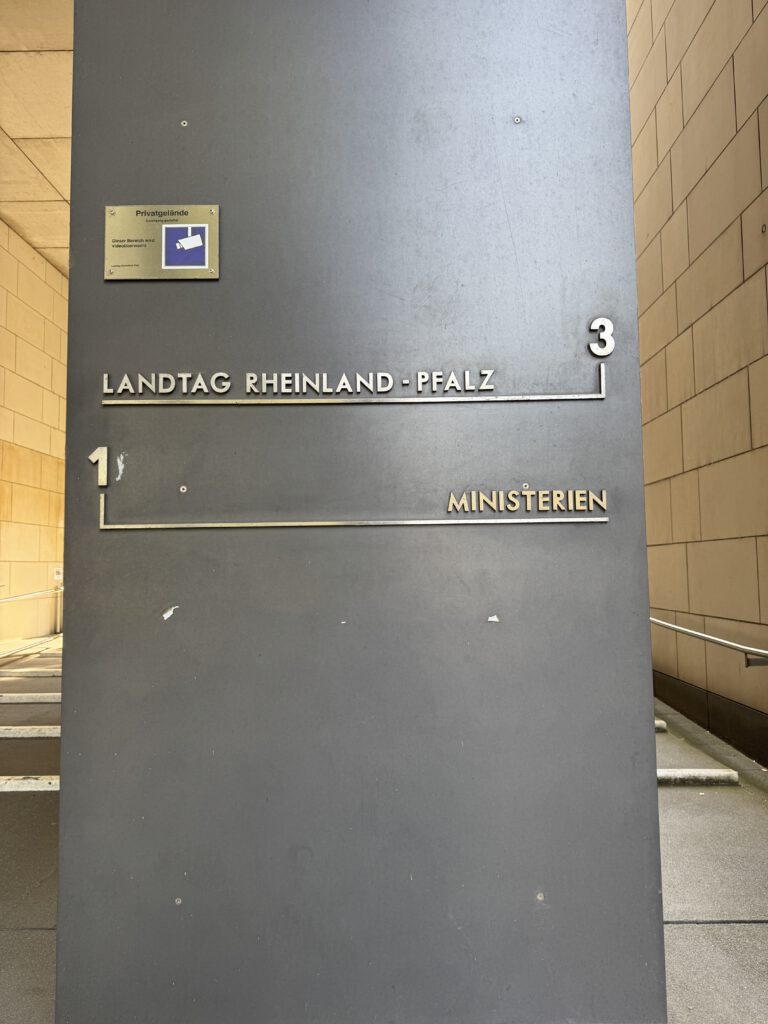Trennung von Legislative und Exekutive